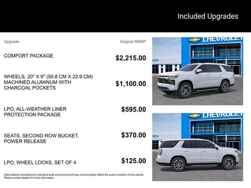 2026 Chevrolet Tahoe LT