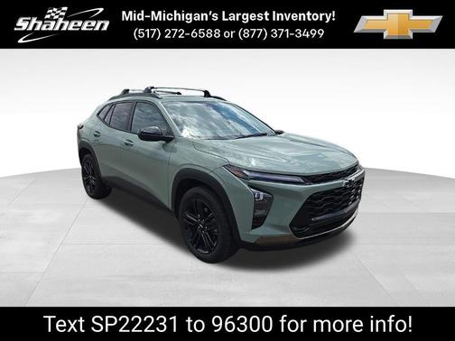 Green 2025 Chevrolet Trax ACTIV
