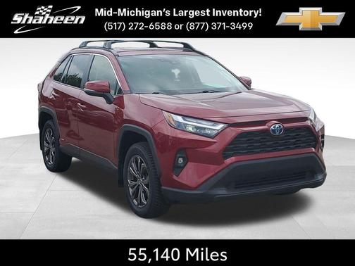 Pearl 2022 Toyota RAV4 Hybrid XLE Premium