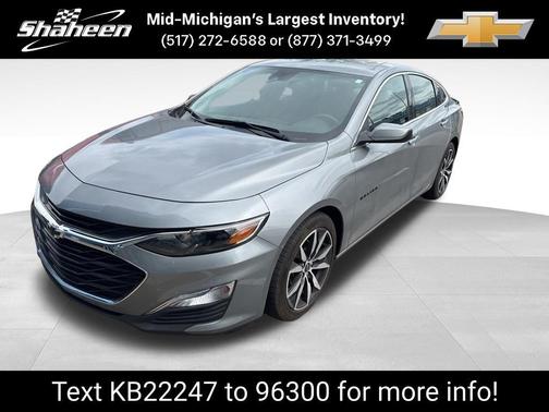 Sterling Gray Metallic 2023 Chevrolet Malibu RS