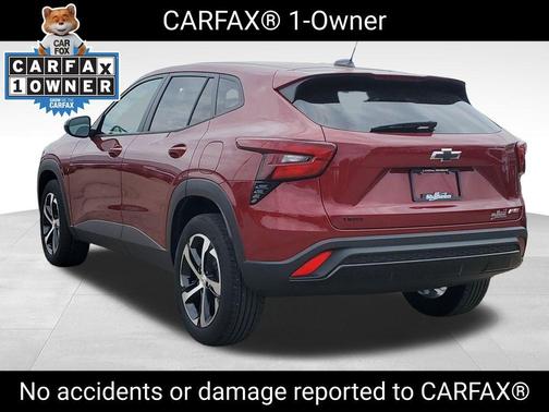 Crimson Metallic 2024 Chevrolet Trax 1RS