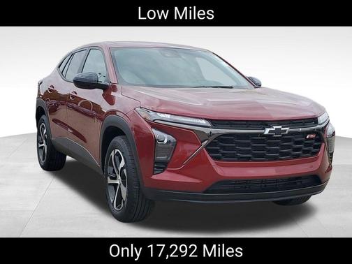 Crimson Metallic 2024 Chevrolet Trax 1RS