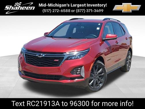 Radiant Red 2023 Chevrolet Equinox RS