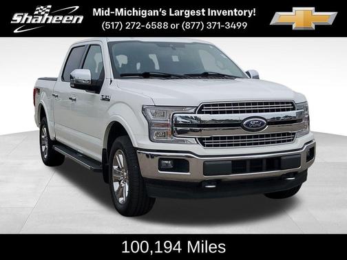 White Metallic 2020 Ford F-150 Lariat