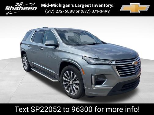Sterling Gray Metallic 2023 Chevrolet Traverse Premier