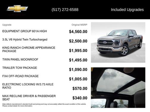 Stone Gray 2021 Ford F-150 King Ranch