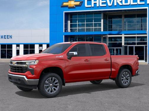 Red 2026 Chevrolet Silverado 1500 LT