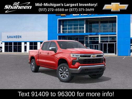 Red 2026 Chevrolet Silverado 1500 LT