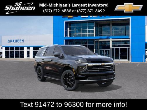 Black 2026 Chevrolet Tahoe LT