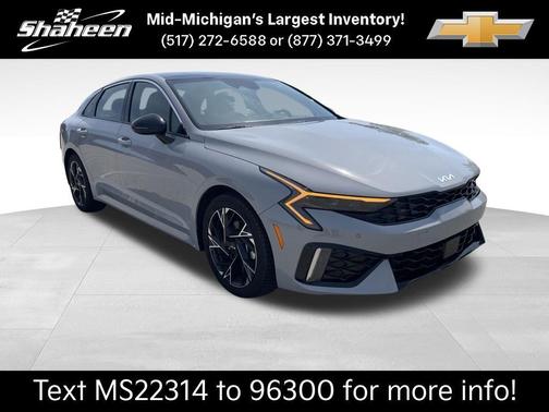 Wolf Gray 2025 Kia K5 GT-Line