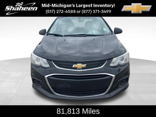 Mosaic Black Metallic 2017 Chevrolet Sonic LT