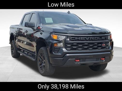 Black 2022 Chevrolet Silverado 1500 Custom Trail Boss