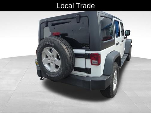 Bright White Clearcoat 2018 Jeep Wrangler JK Unlimited Sport