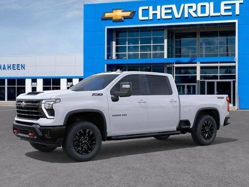 Summit White 2026 Chevrolet Silverado 3500 LTZ
