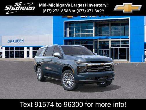 Lakeshore Blue 2026 Chevrolet Tahoe Premier