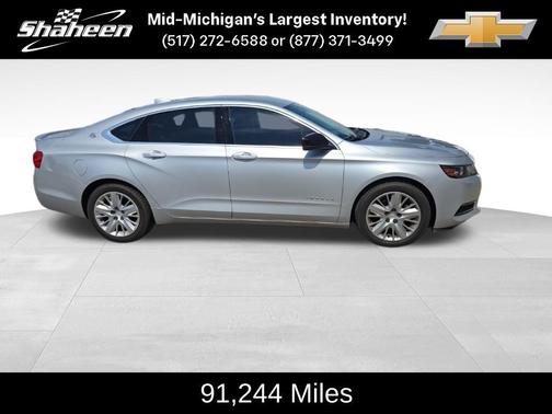 Silver Ice Metallic 2019 Chevrolet Impala 1LS