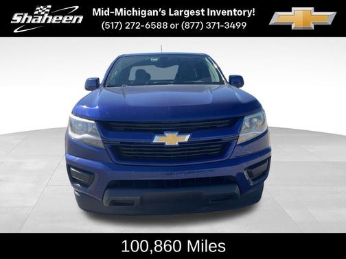 Laser Blue Metallic 2017 Chevrolet Colorado WT