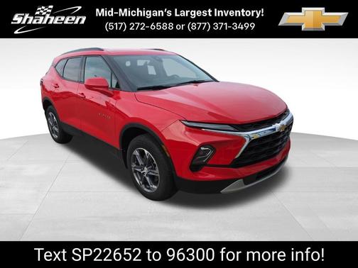 Red 2024 Chevrolet Blazer LT