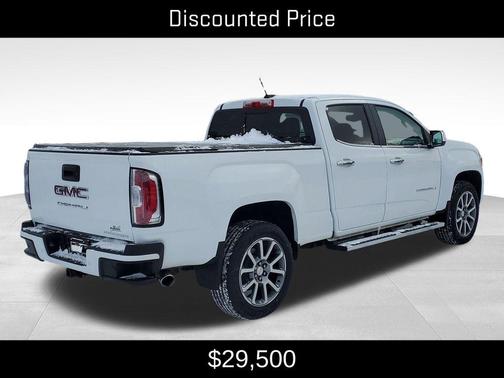 Summit White 2021 GMC Canyon Denali