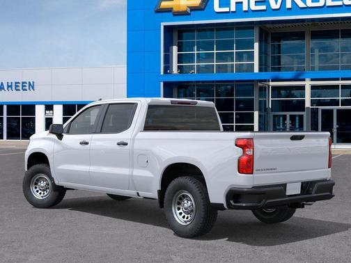 Summit White 2026 Chevrolet Silverado 1500 WT