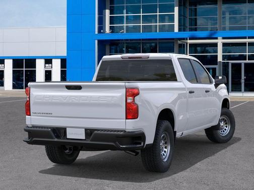 Summit White 2026 Chevrolet Silverado 1500 WT