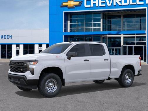 Summit White 2026 Chevrolet Silverado 1500 WT