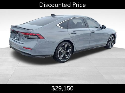 Silver 2025 Honda Accord Hybrid Sport
