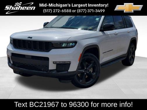 Bright White Clearcoat 2024 Jeep Grand Cherokee L Limited