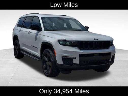 Bright White Clearcoat 2024 Jeep Grand Cherokee L Limited