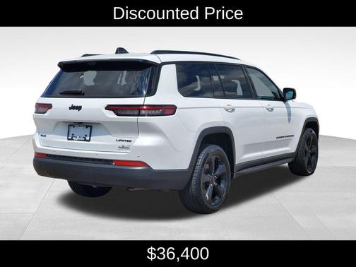Bright White Clearcoat 2024 Jeep Grand Cherokee L Limited