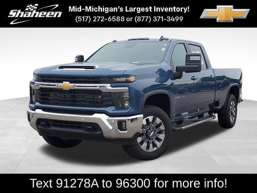 Lakeshore Blue Metallic 2025 Chevrolet Silverado 2500 LT