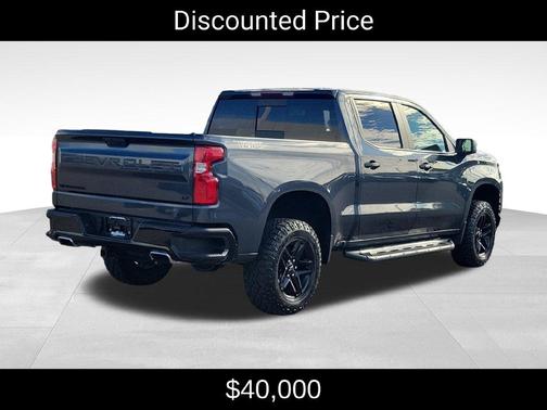 Shadow Gray Metallic 2021 Chevrolet Silverado 1500 LT Trail Boss