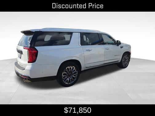 White Frost Tri-Coat 2024 GMC Yukon XL Denali Ultimate