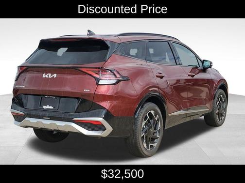 Red 2025 Kia Sportage SX-Prestige