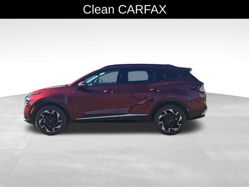 Red 2025 Kia Sportage SX-Prestige