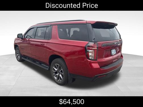 Radiant Red 2024 Chevrolet Suburban Z71