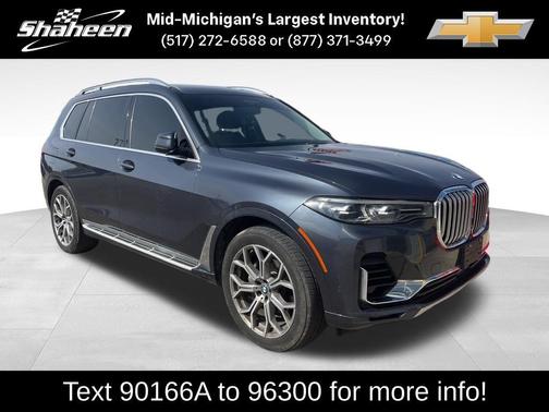 Gray Metallic 2020 BMW X7 xDrive40i