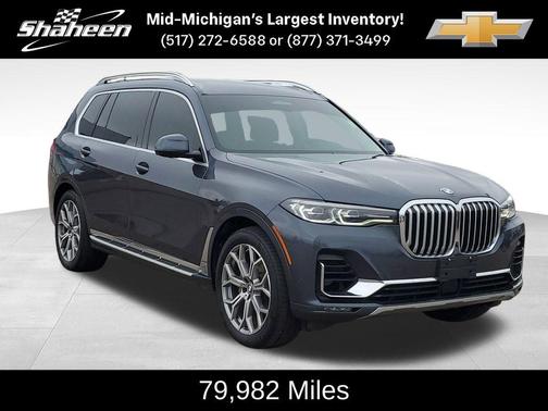 Arctic Gray Metallic 2020 BMW X7 xDrive40i