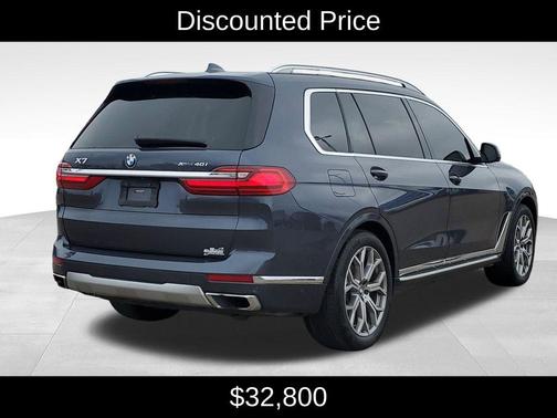 Arctic Gray Metallic 2020 BMW X7 xDrive40i