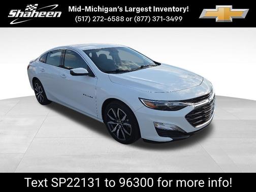 Summit White 2024 Chevrolet Malibu RS