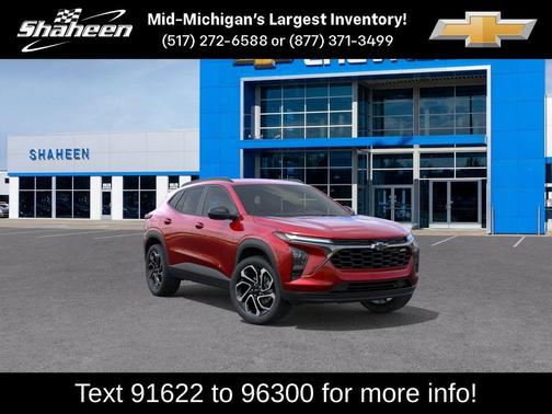 Red 2026 Chevrolet Trax 2RS