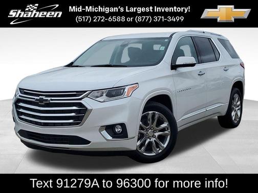 Iridescent Pearl Tricoat 2020 Chevrolet Traverse High Country