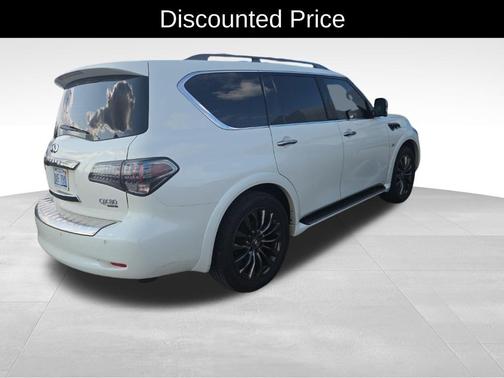 White 2017 INFINITI QX80 Limited