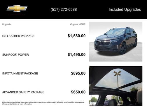 Mosaic Black Metallic 2022 Chevrolet Equinox RS