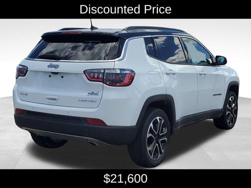 Bright White Clearcoat 2023 Jeep Compass Limited