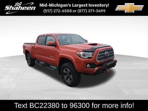 Inferno Red 2016 Toyota Tacoma TRD Sport