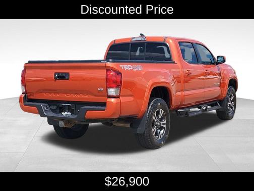 Inferno Red 2016 Toyota Tacoma TRD Sport
