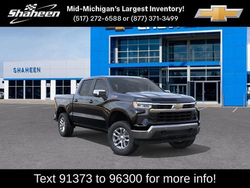 Black 2026 Chevrolet Silverado 1500 LT