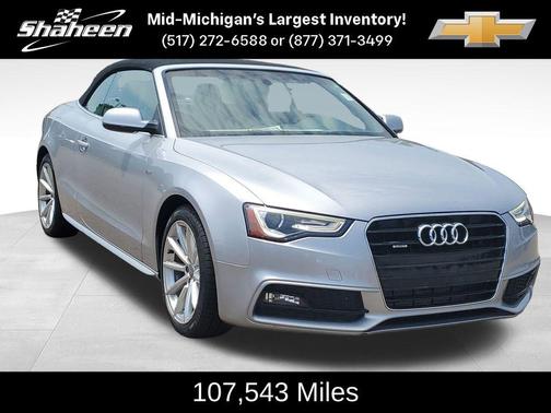 Silver Metallic 2015 Audi A5 2.0T Premium Plus