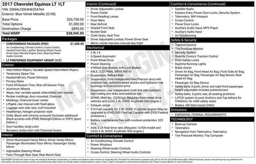 2017 Chevrolet Equinox LT